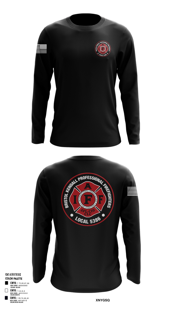 Long Sleeve Performance Shirt, Local 5386, Fire Department, Teamtime, Team time, sublimation, custom sports apparel, team uniforms, spirit wear, spiritwear, sports uniforms, custom shirts, team store, custom team store, fundraiser sports, apparel fundraiser