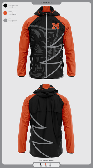 Windbreaker, Milton Area Black Panthers, , Teamtime, Team time, sublimation, custom sports apparel, team uniforms, spirit wear, spiritwear, sports uniforms, custom shirts, team store, custom team store, fundraiser sports, apparel fundraiser