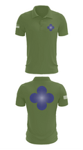 338th Army Band 31554965 Short Sleeve Performance Polo - 47