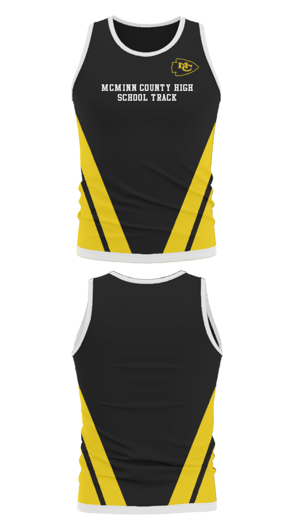 Tank Top, McMinn County High School Track, Track & Field, Teamtime, Team time, sublimation, custom sports apparel, team uniforms, spirit wear, spiritwear, sports uniforms, custom shirts, team store, custom team store, fundraiser sports, apparel fundraiser