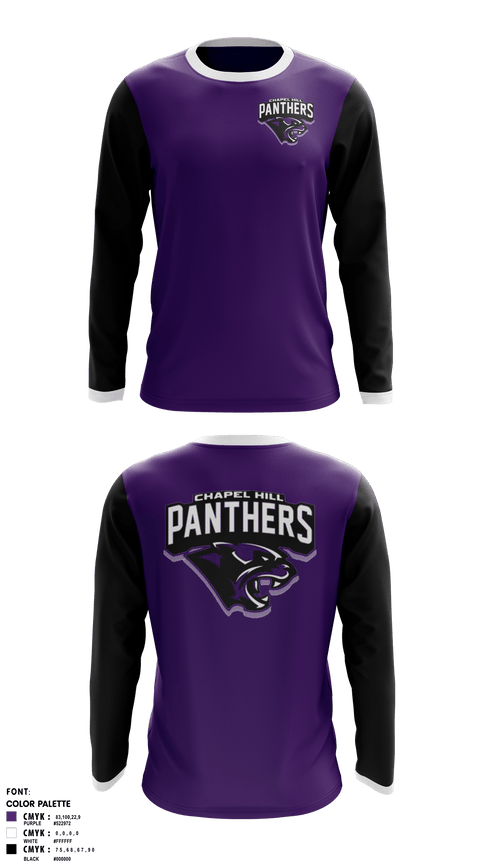 Long Sleeve Performance Shirt, Chapel Hill High School Wrestling, Wrestling, Teamtime, Team time, sublimation, custom sports apparel, team uniforms, spirit wear, spiritwear, sports uniforms, custom shirts, team store, custom team store, fundraiser sports, apparel fundraiser