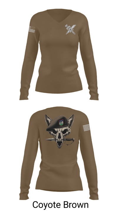 82EASOS 24073649 Women's Long Sleeve V-neck Shirt - 17