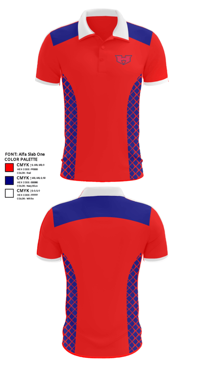 White House Heritage High School Track 18717489 Short Sleeve Performance Polo - 30