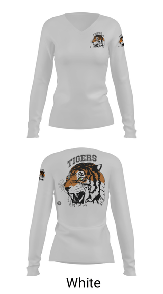 Women's Long Sleeve Vneck Shirt, Stivers Highschool, Men's Soccer, Teamtime, Team time, sublimation, custom sports apparel, team uniforms, spirit wear, spiritwear, sports uniforms, custom shirts, team store, custom team store, fundraiser sports, apparel fundraiser