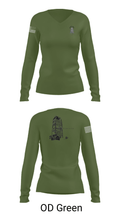 EODMU2 PLT 201 28885436 Women's Long Sleeve V-neck Shirt - 32