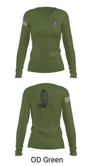 Women's Long Sleeve Vneck Shirt, EODMU2 PLT 201, Navy, Teamtime, Team time, sublimation, custom sports apparel, team uniforms, spirit wear, spiritwear, sports uniforms, custom shirts, team store, custom team store, fundraiser sports, apparel fundraiser