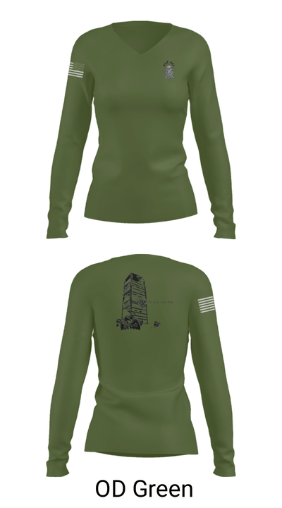 EODMU2 PLT 201 28885436 Women's Long Sleeve V-neck Shirt - 32