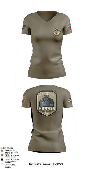 Womens Short Sleeve Vneck Shirt, 880th Quartermaster Company, Army, Teamtime, Team time, sublimation, custom sports apparel, team uniforms, spirit wear, spiritwear, sports uniforms, custom shirts, team store, custom team store, fundraiser sports, apparel fundraiser