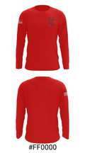 North Central High School Track 55691362 Long Sleeve Performance Shirt - 18