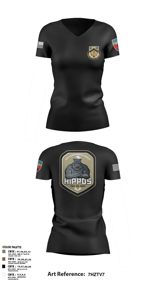 Womens Short Sleeve Vneck Shirt, 880th Quartermaster Company, Army, Teamtime, Team time, sublimation, custom sports apparel, team uniforms, spirit wear, spiritwear, sports uniforms, custom shirts, team store, custom team store, fundraiser sports, apparel fundraiser