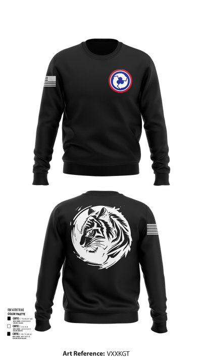 312th HR CO, A1 Postal 64167397 Crew Neck Sweatshirt - 142