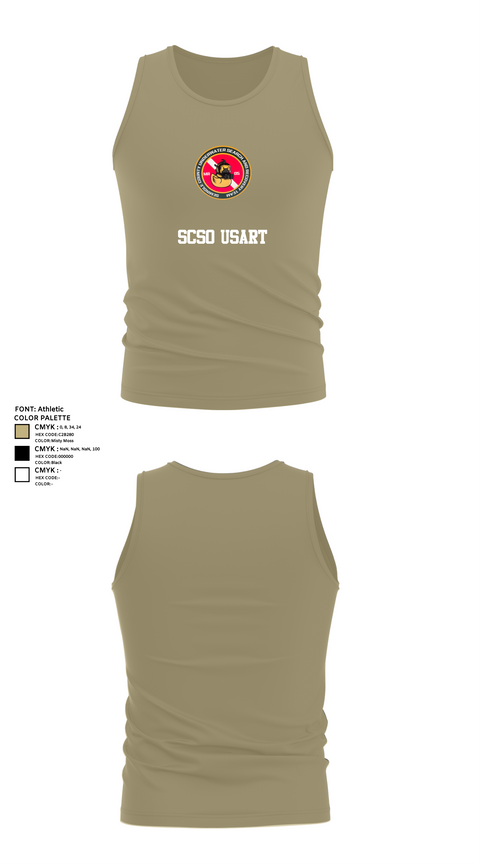 Tank Top, SCSO USART, , Teamtime, Team time, sublimation, custom sports apparel, team uniforms, spirit wear, spiritwear, sports uniforms, custom shirts, team store, custom team store, fundraiser sports, apparel fundraiser