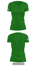 Kentridge High School Softball 43575288 Women's Short Sleeve V-neck Shirt - 21
