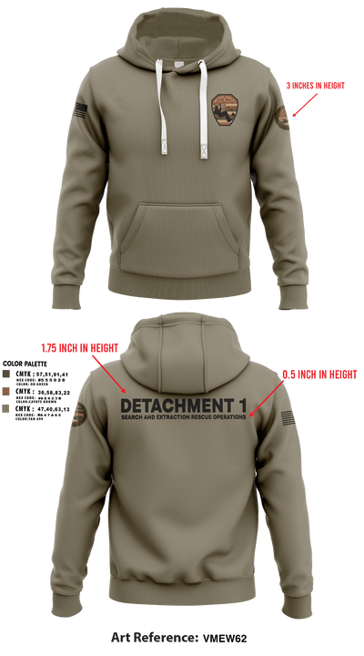 Detachment 1 27221981 Hoodie - 24