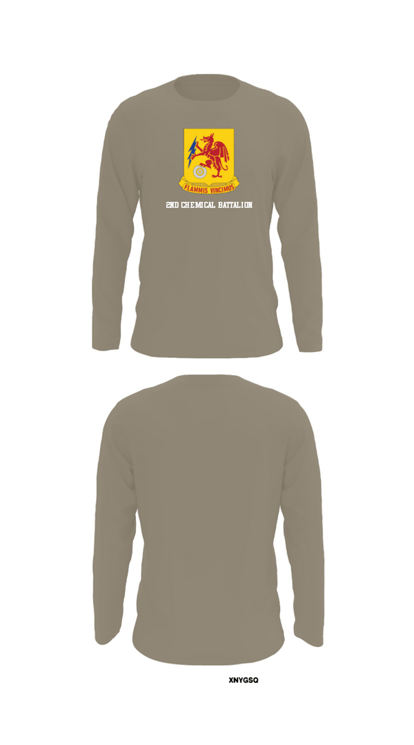 Long Sleeve Performance Shirt, 2nd Chemical Battalion, Army, Teamtime, Team time, sublimation, custom sports apparel, team uniforms, spirit wear, spiritwear, sports uniforms, custom shirts, team store, custom team store, fundraiser sports, apparel fundraiser