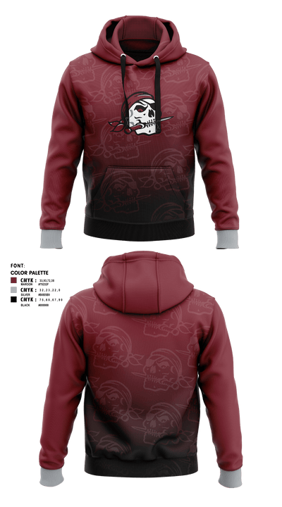 Braden River High School Wrestling 19591085 Hoodie - 2