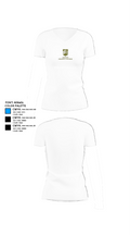 ENFORCE CONCRETE COATINGS 12824441 Women's Short Sleeve V-neck Shirt - 18