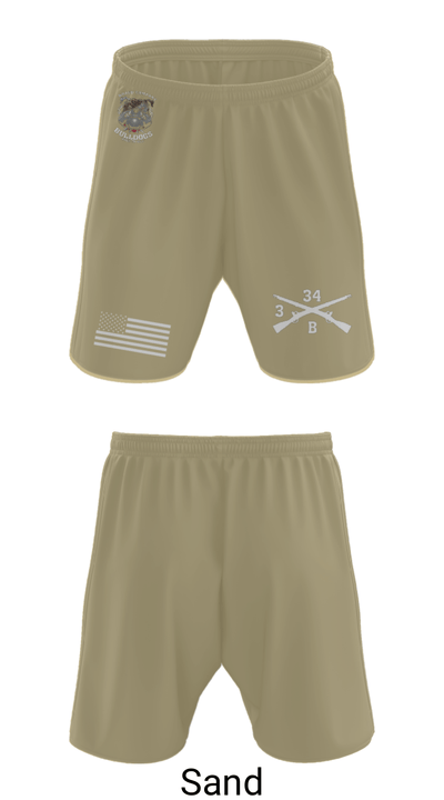 B/3-34 Bulldogs 76121406 Athletic Shorts With Pockets - 89