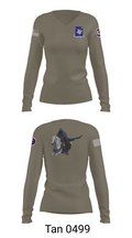 160th SOAR (A) 66600205 Women's Long Sleeve V-neck Shirt - 77