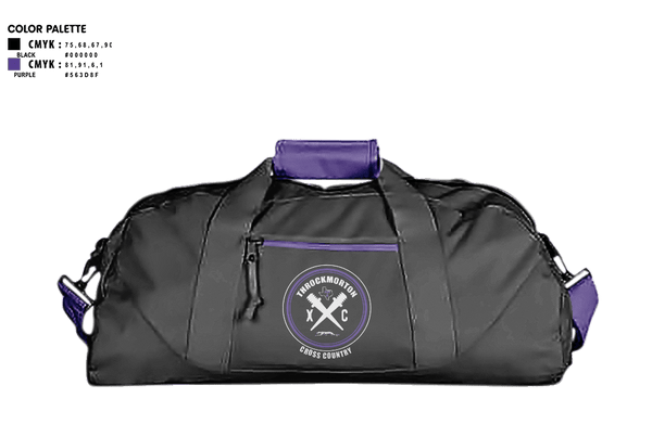 Duffle Bag, Throckmorton High School Track and Field, Track & Field, Teamtime, Team time, sublimation, custom sports apparel, team uniforms, spirit wear, spiritwear, sports uniforms, custom shirts, team store, custom team store, fundraiser sports, apparel fundraiser