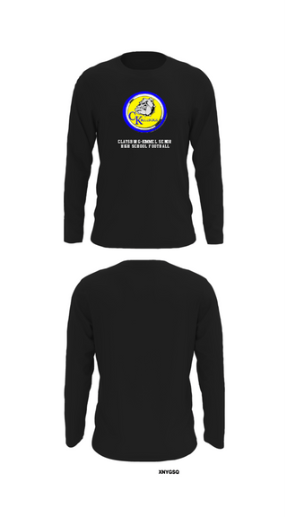 Long Sleeve Performance Shirt, Claysburg-Kimmel Senior High School Football, Football, Teamtime, Team time, sublimation, custom sports apparel, team uniforms, spirit wear, spiritwear, sports uniforms, custom shirts, team store, custom team store, fundraiser sports, apparel fundraiser