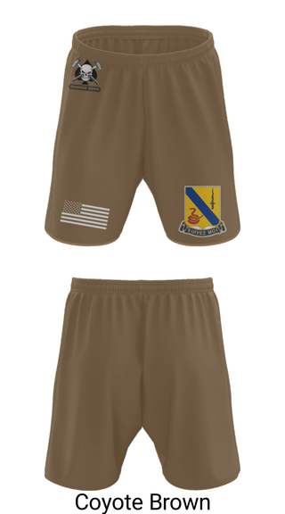 Athletic Shorts With Pockets, 2-14 CAV ACE HIGH, Army, Teamtime, Team time, sublimation, custom sports apparel, team uniforms, spirit wear, spiritwear, sports uniforms, custom shirts, team store, custom team store, fundraiser sports, apparel fundraiser
