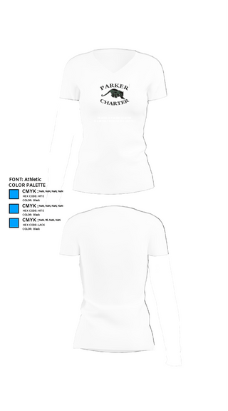 Womens Short Sleeve Vneck Shirt, Francis W Parker Charter Essential School Cross Country, Cross Country, Teamtime, Team time, sublimation, custom sports apparel, team uniforms, spirit wear, spiritwear, sports uniforms, custom shirts, team store, custom team store, fundraiser sports, apparel fundraiser