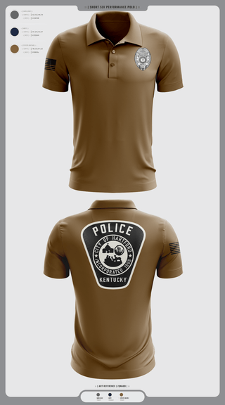 Short Sleeve Performance Polo, Hartford Police Department, Police, Teamtime, Team time, sublimation, custom sports apparel, team uniforms, spirit wear, spiritwear, sports uniforms, custom shirts, team store, custom team store, fundraiser sports, apparel fundraiser