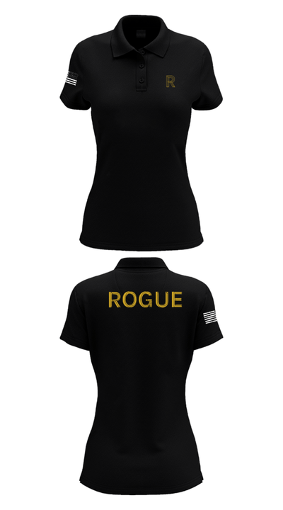 Rogue kitchens 88765272 Women's Short Sleeve Performance Polo  - 36