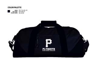 Duffle Bag, Plymouth Bowling, Bowling, Teamtime, Team time, sublimation, custom sports apparel, team uniforms, spirit wear, spiritwear, sports uniforms, custom shirts, team store, custom team store, fundraiser sports, apparel fundraiser