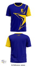 Euclid High School Cheer 49423458 Short Sleeve Performance Shirt - 122