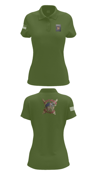 Archer Battery 2-2 FA 26774944 Women's Short Sleeve Performance Polo  - 55