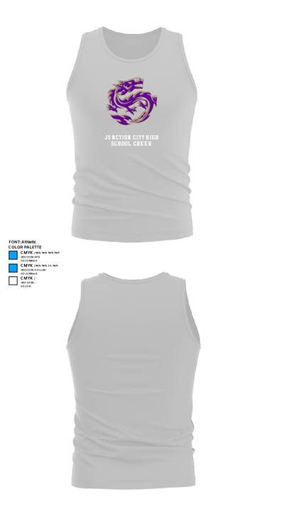 Junction City High School Cheer 88284888 Tank Top - 13