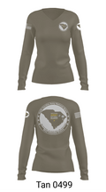 Bravo 3 55886317 Women's Long Sleeve V-neck Shirt - 73