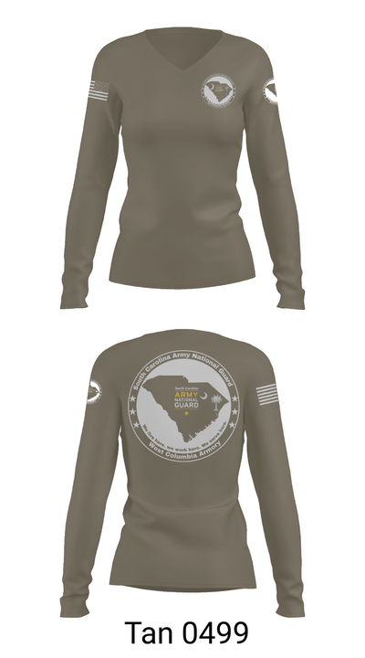 Bravo 3 55886317 Women's Long Sleeve V-neck Shirt - 73