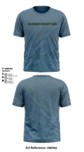 Warriors Cricket club 47422936 Short Sleeve Performance Shirt - 1