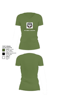 16TH ordnance Bravo Company 57552298 Women's Short Sleeve V-neck Shirt - 44