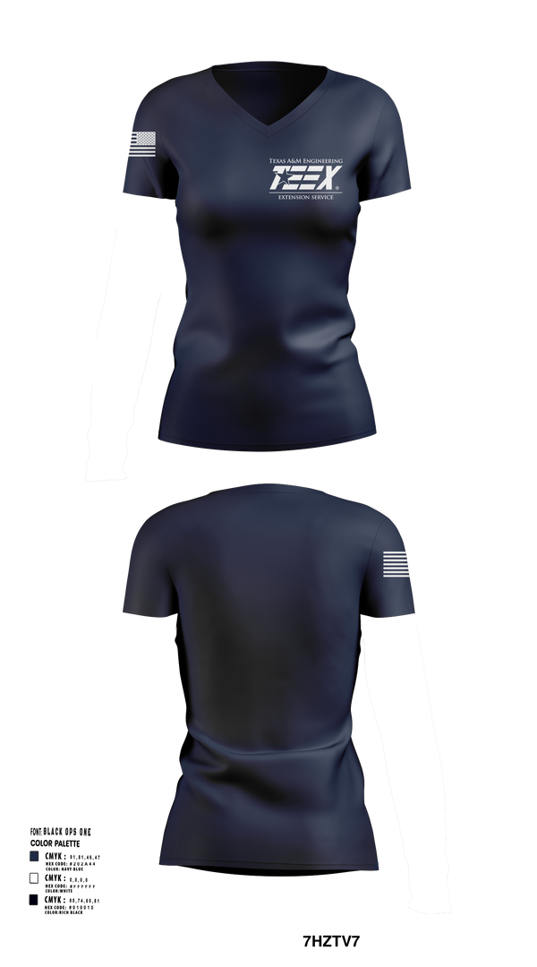 Womens Short Sleeve Vneck Shirt, TEEX Rescue, Fire Department, Teamtime, Team time, sublimation, custom sports apparel, team uniforms, spirit wear, spiritwear, sports uniforms, custom shirts, team store, custom team store, fundraiser sports, apparel fundraiser