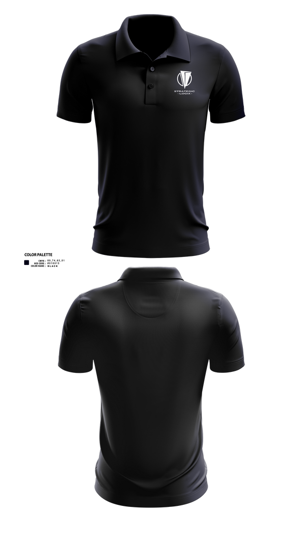Short Sleeve Performance Polo, Strategic Logix, , Teamtime, Team time, sublimation, custom sports apparel, team uniforms, spirit wear, spiritwear, sports uniforms, custom shirts, team store, custom team store, fundraiser sports, apparel fundraiser