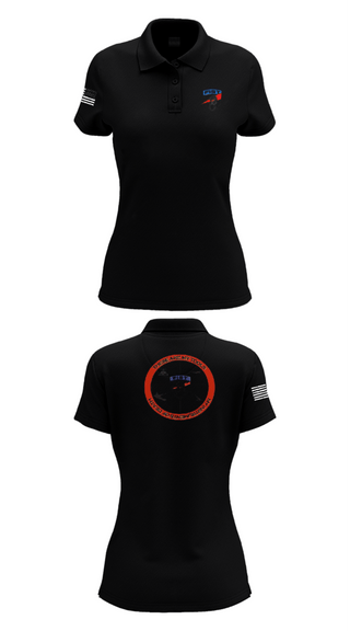 Womens Short Sleeve Performance Polo, Bravo 1/78th FA, Army, Teamtime, Team time, sublimation, custom sports apparel, team uniforms, spirit wear, spiritwear, sports uniforms, custom shirts, team store, custom team store, fundraiser sports, apparel fundraiser