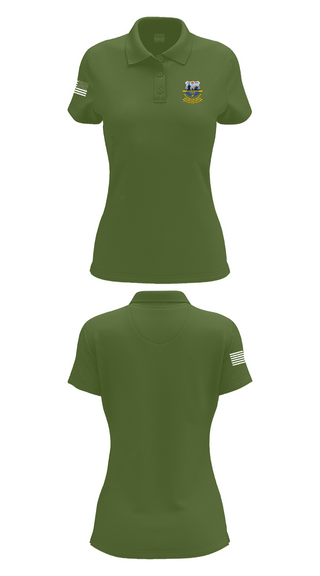 Womens Short Sleeve Performance Polo, Echo Co. 2nd battalion, 25th Marine Regiment, , Teamtime, Team time, sublimation, custom sports apparel, team uniforms, spirit wear, spiritwear, sports uniforms, custom shirts, team store, custom team store, fundraiser sports, apparel fundraiser