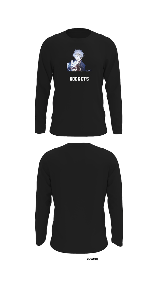 Long Sleeve Performance Shirt, Rockets, Men's Basketball, Teamtime, Team time, sublimation, custom sports apparel, team uniforms, spirit wear, spiritwear, sports uniforms, custom shirts, team store, custom team store, fundraiser sports, apparel fundraiser
