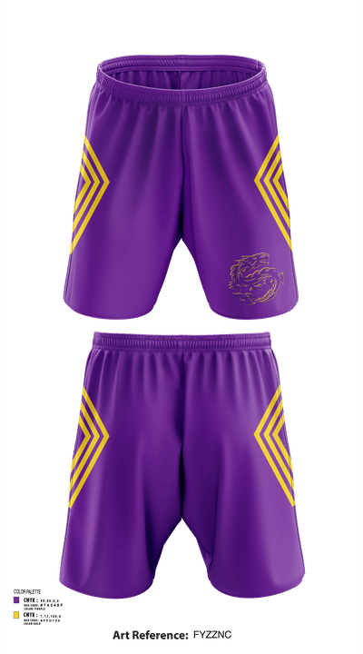 Junction City High School Cheer 88284888 Athletic Shorts With Pockets - 117