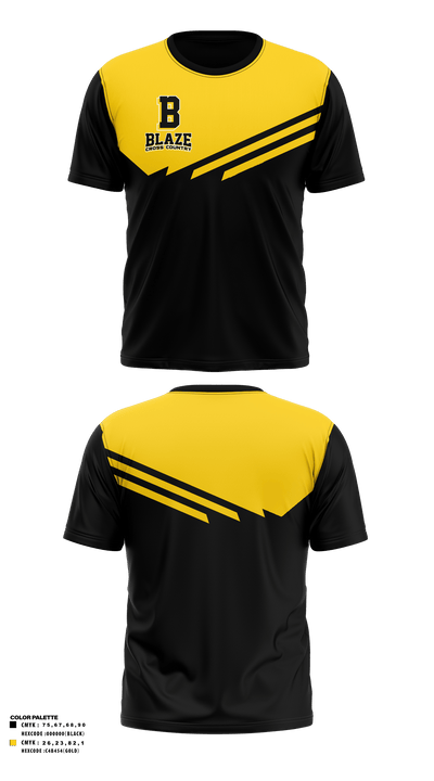 Blaze 803286 Short Sleeve Performance Shirt - 52
