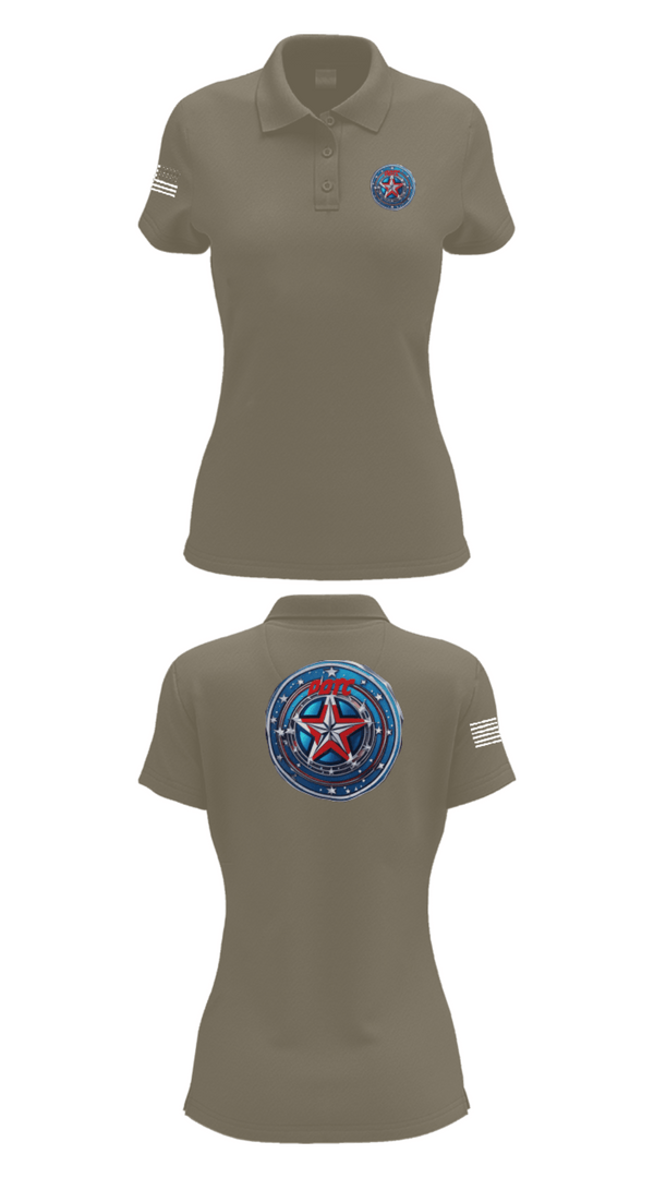 Womens Short Sleeve Performance Polo, Defenders of the Coast, Army, Teamtime, Team time, sublimation, custom sports apparel, team uniforms, spirit wear, spiritwear, sports uniforms, custom shirts, team store, custom team store, fundraiser sports, apparel fundraiser