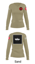 RECCE 67362725 Women's Long Sleeve V-neck Shirt - 97