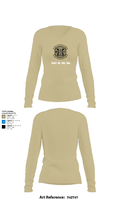 HQSPT Bn, PMO, Brig 79811584 Women's Long Sleeve V-neck Shirt - 82