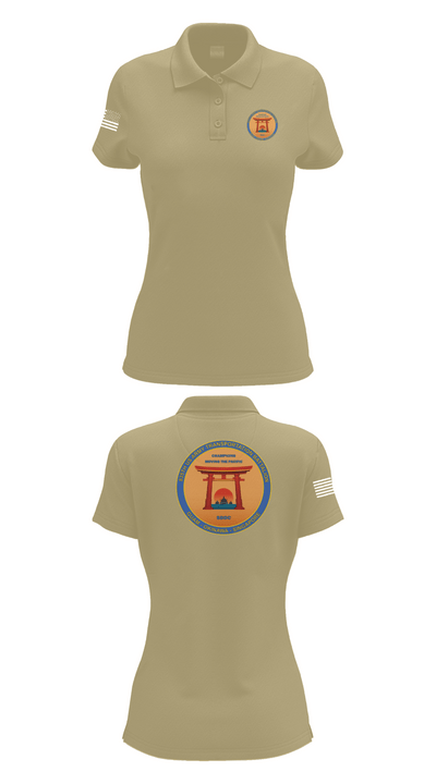 835th Transportation BN 83233683 Women's Short Sleeve Performance Polo  - 95