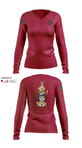 Cranberry Country K9s 10708887 Women's Long Sleeve V-neck Shirt - 1