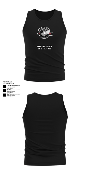 Danbury Police Traffic Unit 20625230 Tank Top - 37